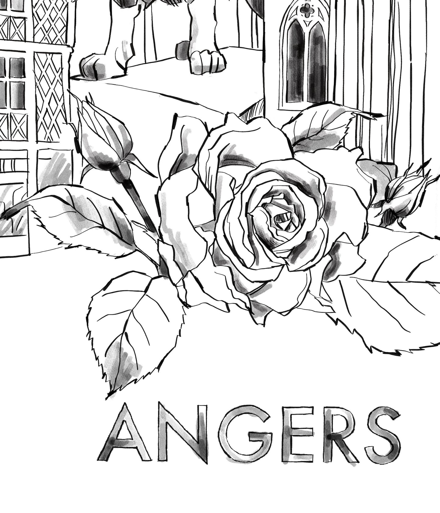 POSTER XL "Angers la Ville"