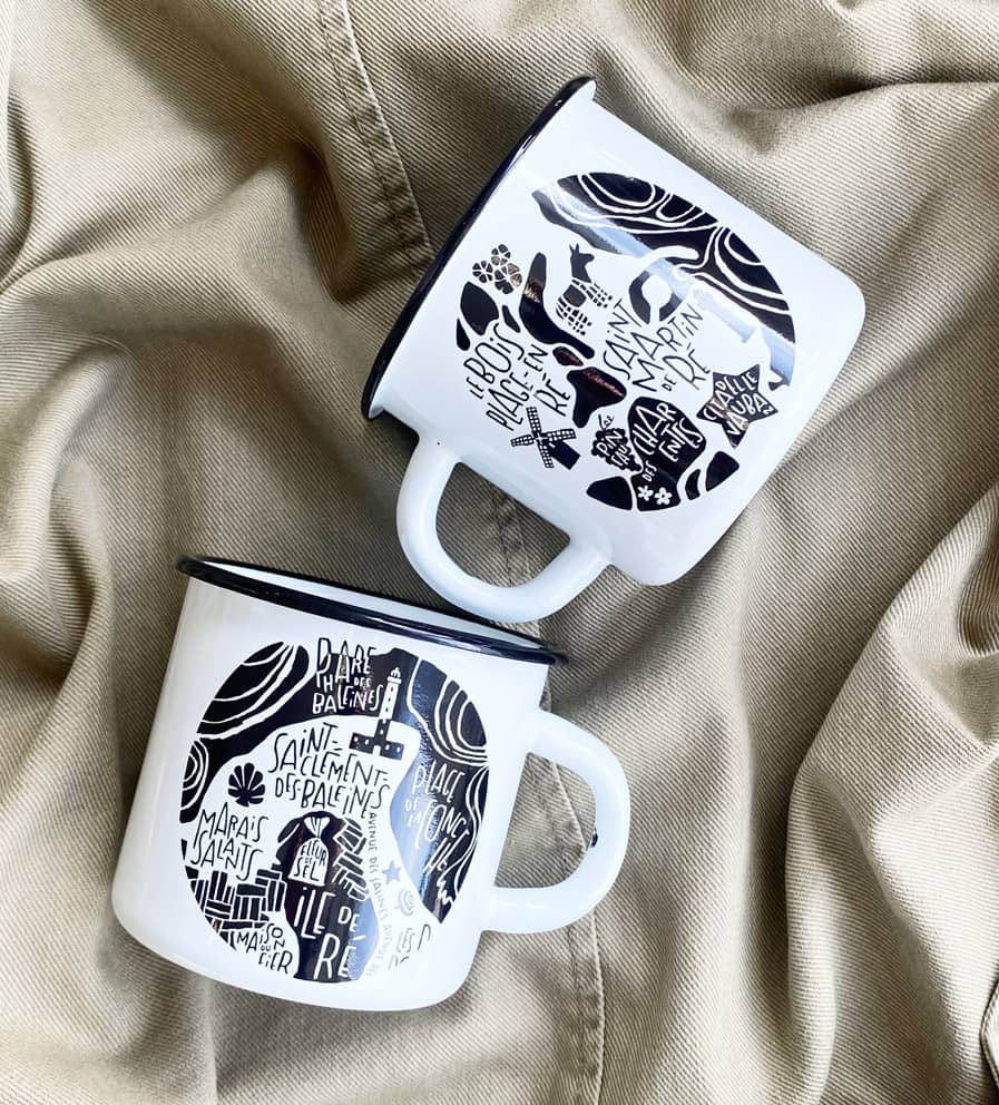 Mug Île de Ré par Tokiko