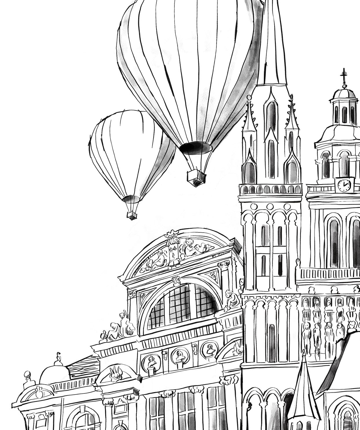 POSTER "Angers - la Ville"