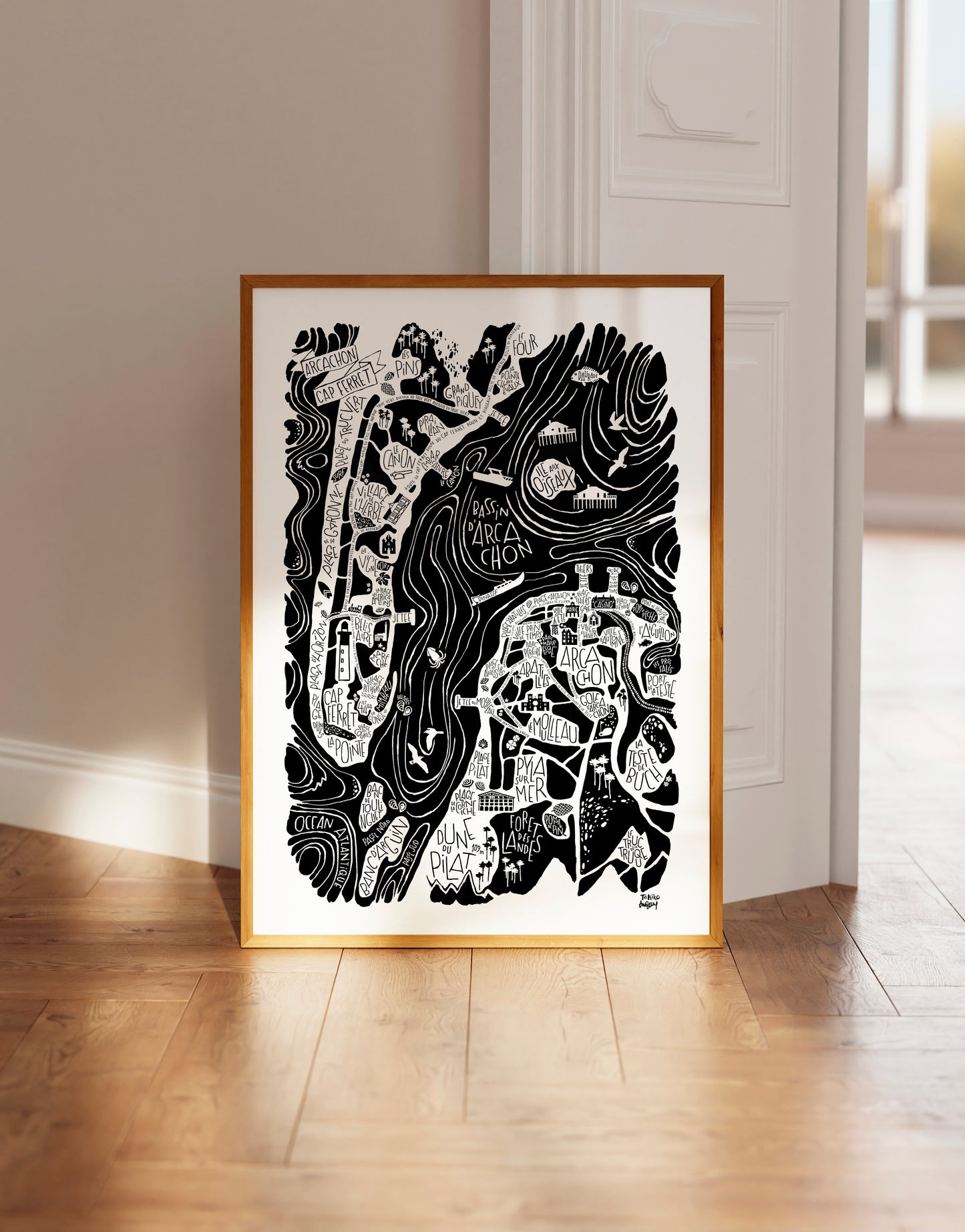 POSTER XL "Bassin d'Arcachon"