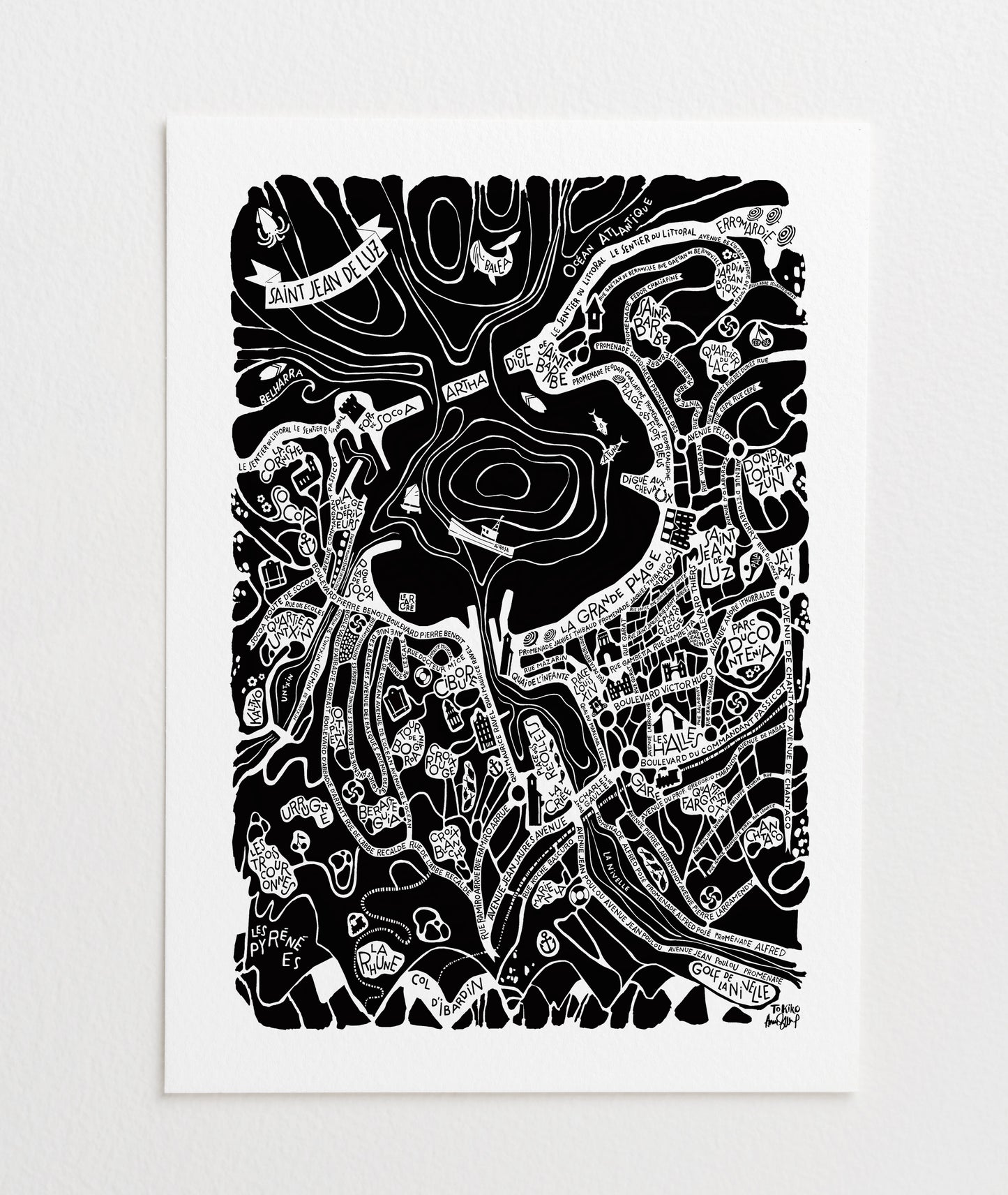 POSTER "Saint-Jean-de-Luz"