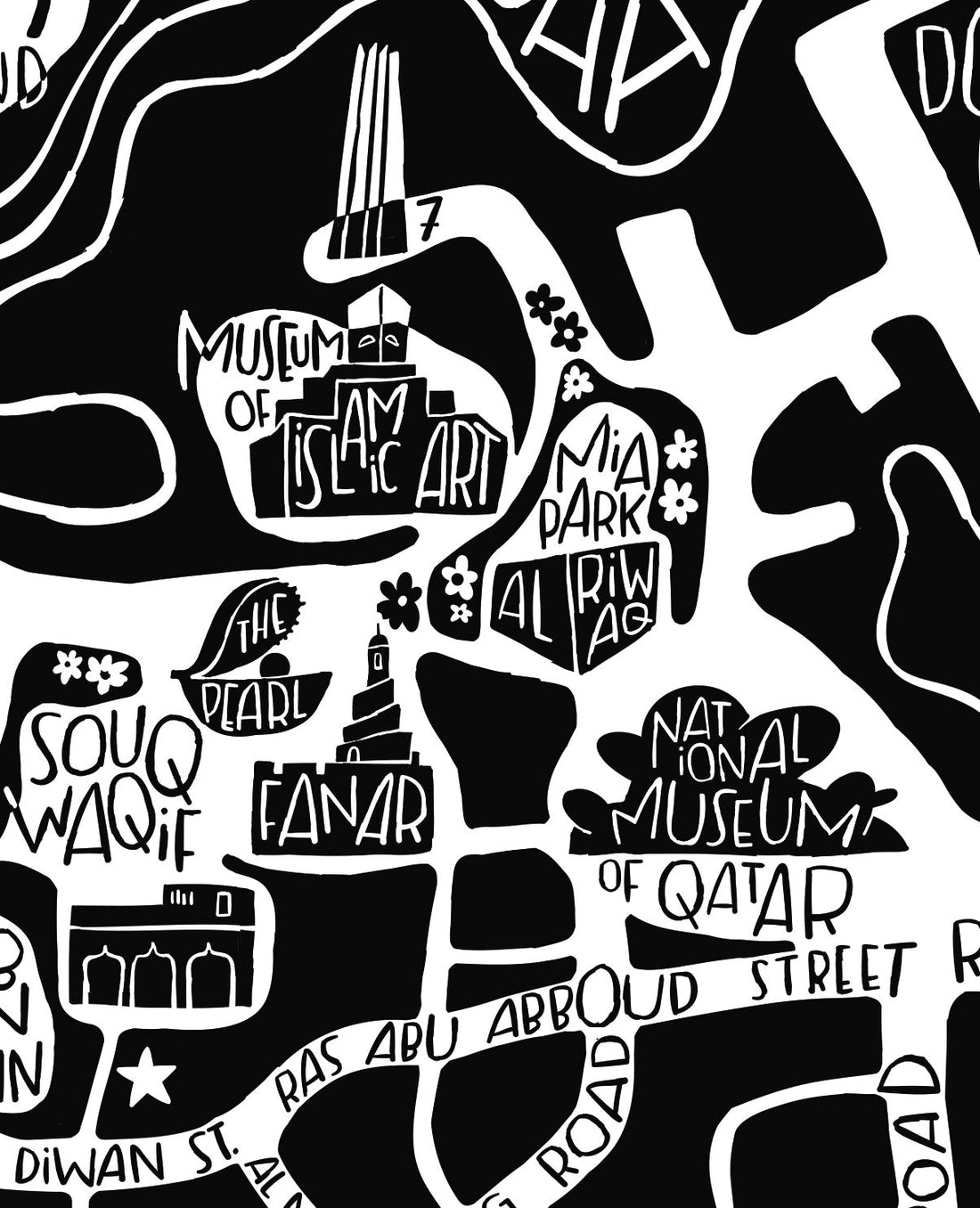 Tokiko x Qatar Museums : dessiner Doha de zéro, musée par musée