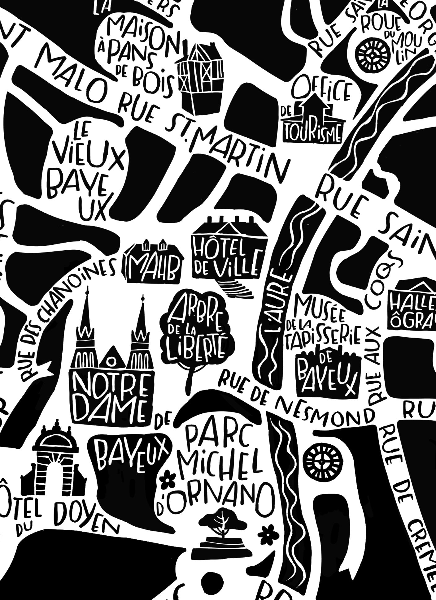 POSTER  "Bayeux"