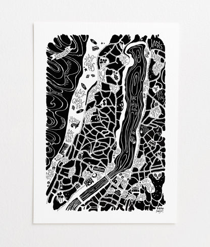 POSTER "Hossegor"