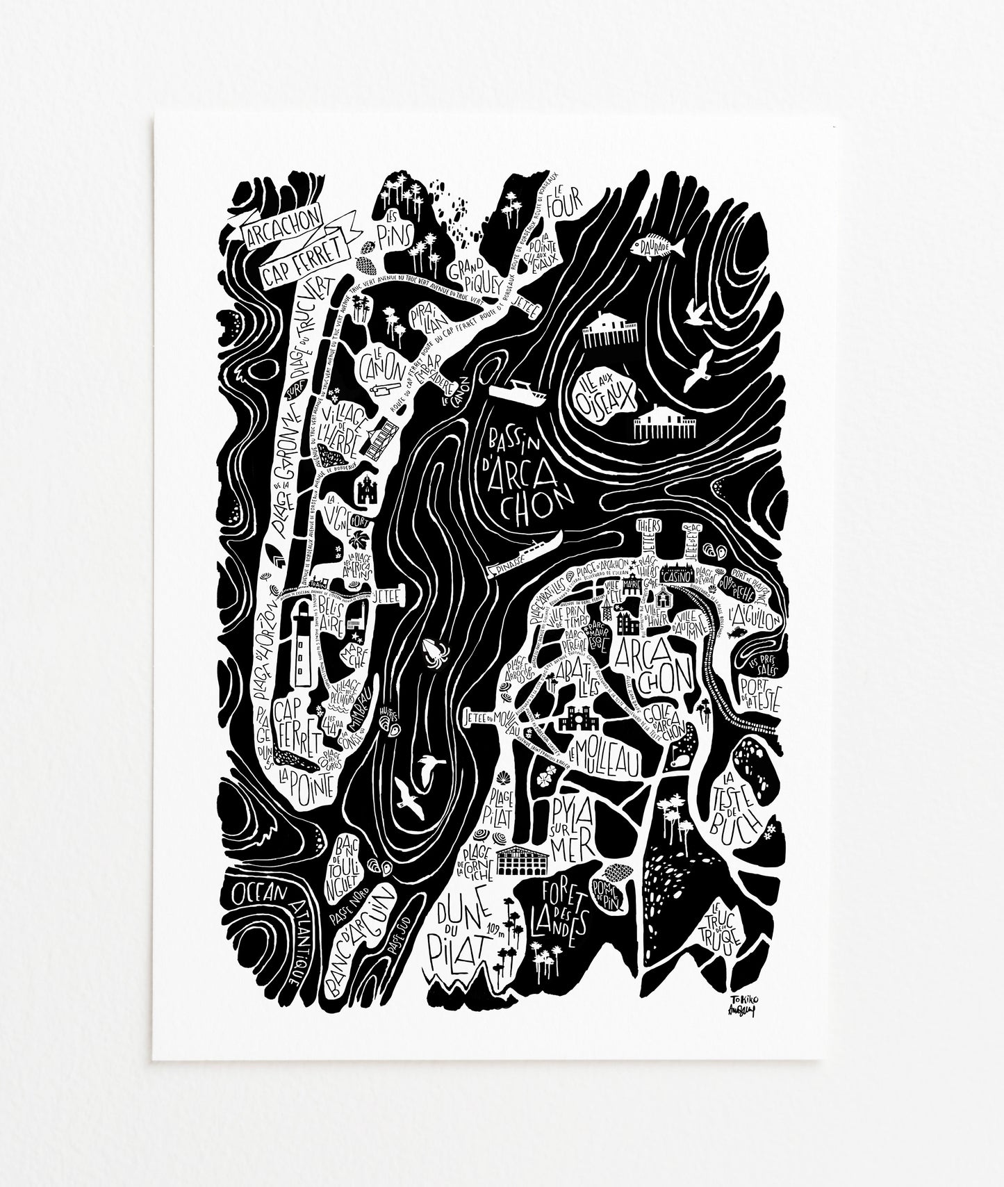 POSTER "Bassin d'Arcachon"