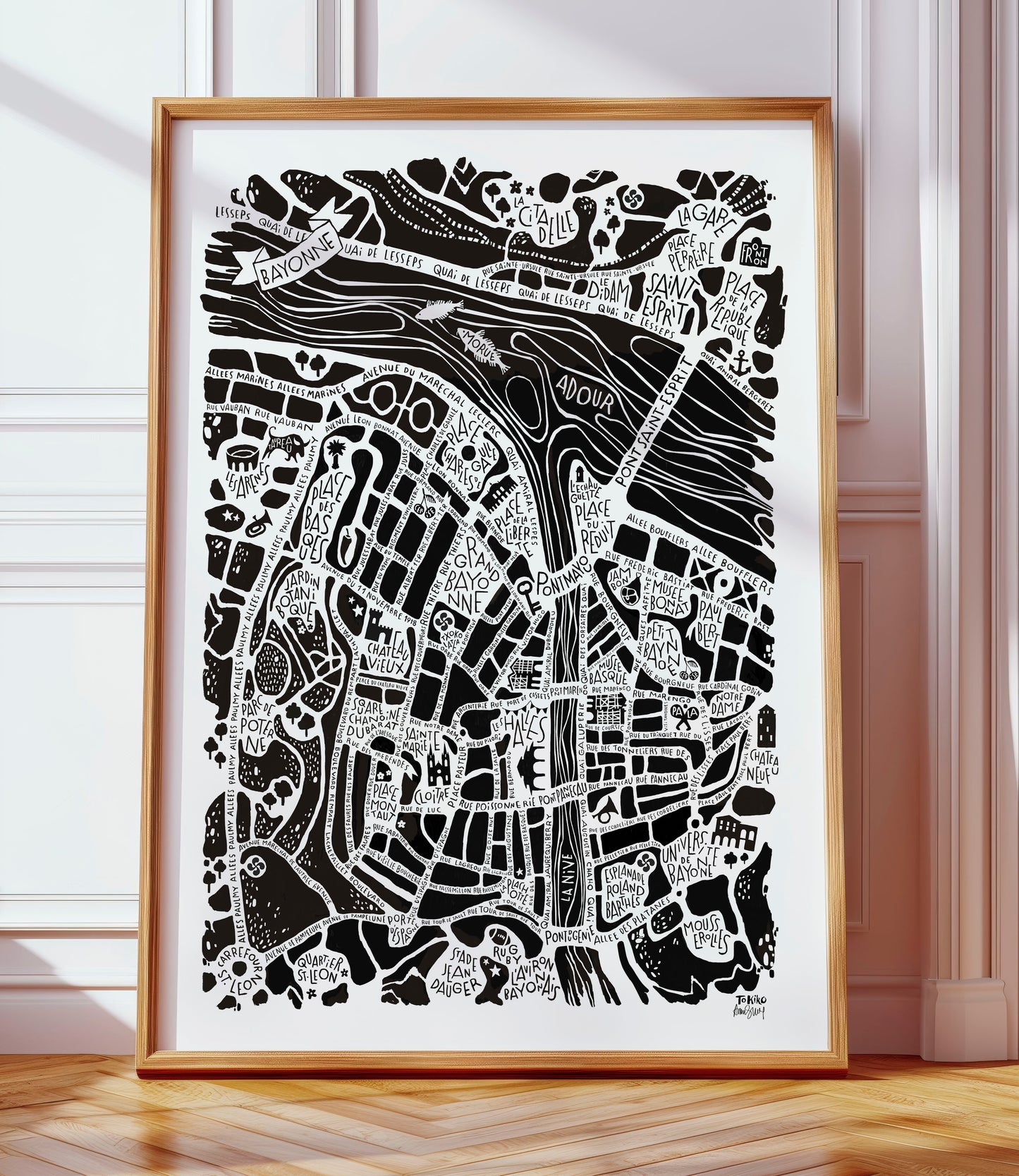 POSTER "Bayonne"