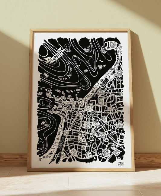 POSTER  "Biarritz"