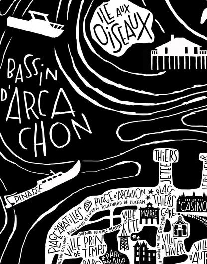 POSTER "Bassin d'Arcachon"