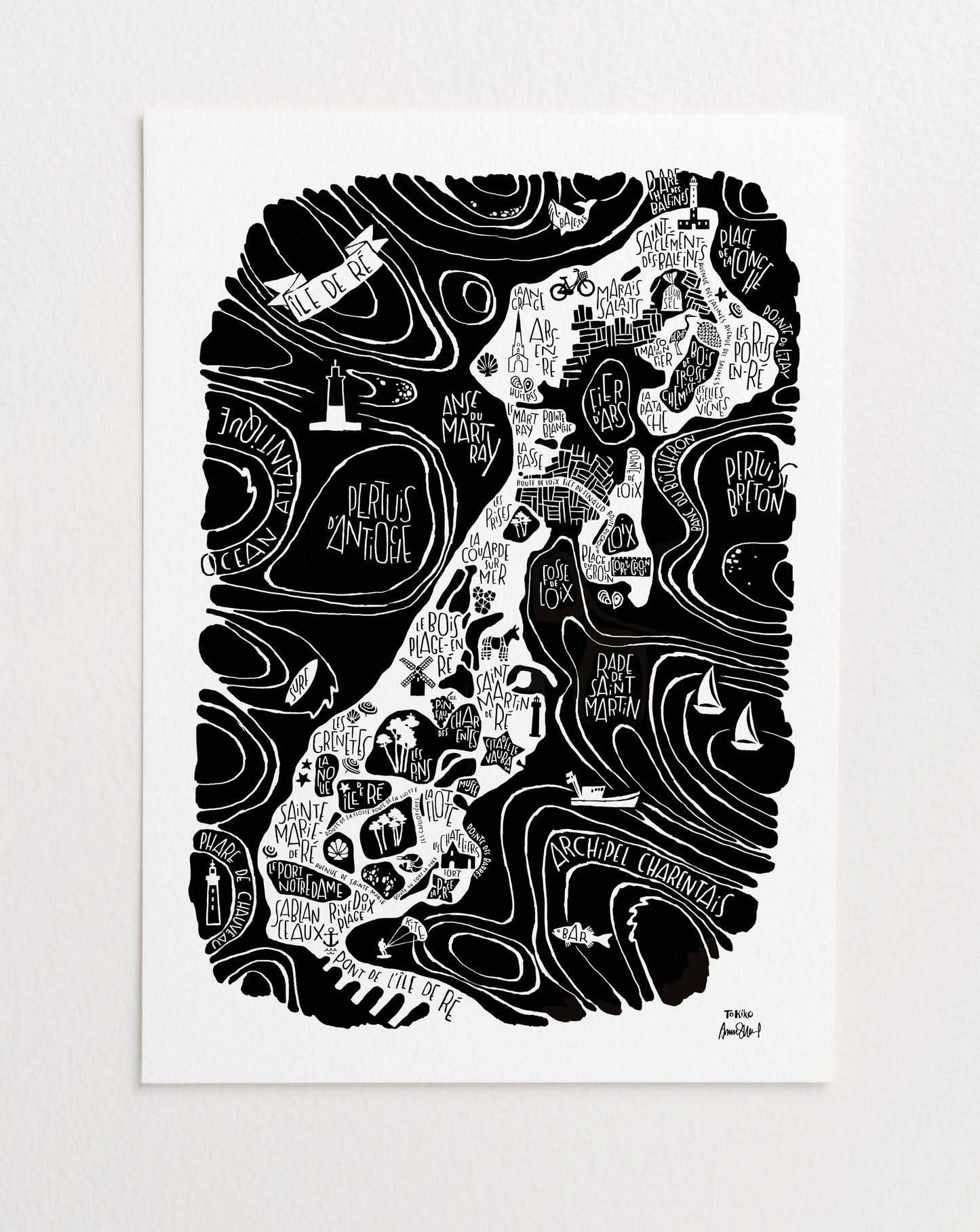 POSTER "Île de Ré"