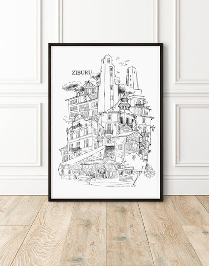 POSTER "Ziburu"
