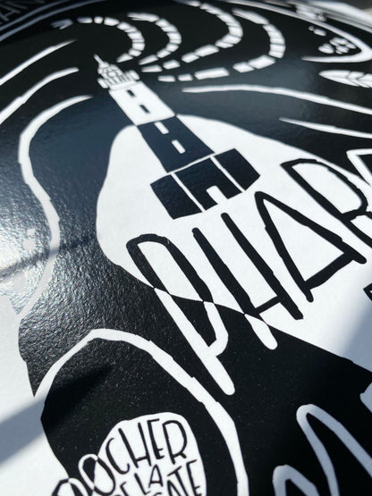 Affiche Phare de Biarritz